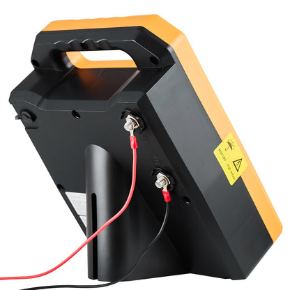 0.3J Solar Fence Charger 1.86 Miles Range Electric Fence Energizer for Livestock