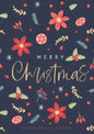 Merry Christmas Dotted Bullet Journal: Cheaper and More Useful than a Card! (Holly) Medium A5 - 5.83X8.27 - Paperback