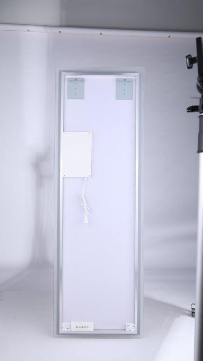 Full Length Mirror LED Lighted Wall Mounted 65x21.7 In Warm Cool Light