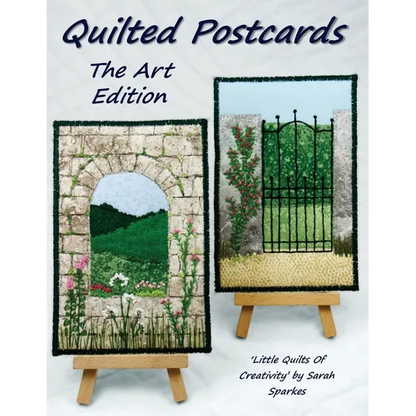 Quilted Postcards The Art Edition: Little Quilts Of Creativity - Paperback