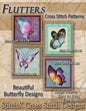 Flutters Cross Stitch Patterns: Beautiful Butterfly Designs - Paperback