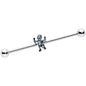 14G Two Tone Halloween Mummy Industrial Barbell 38mm