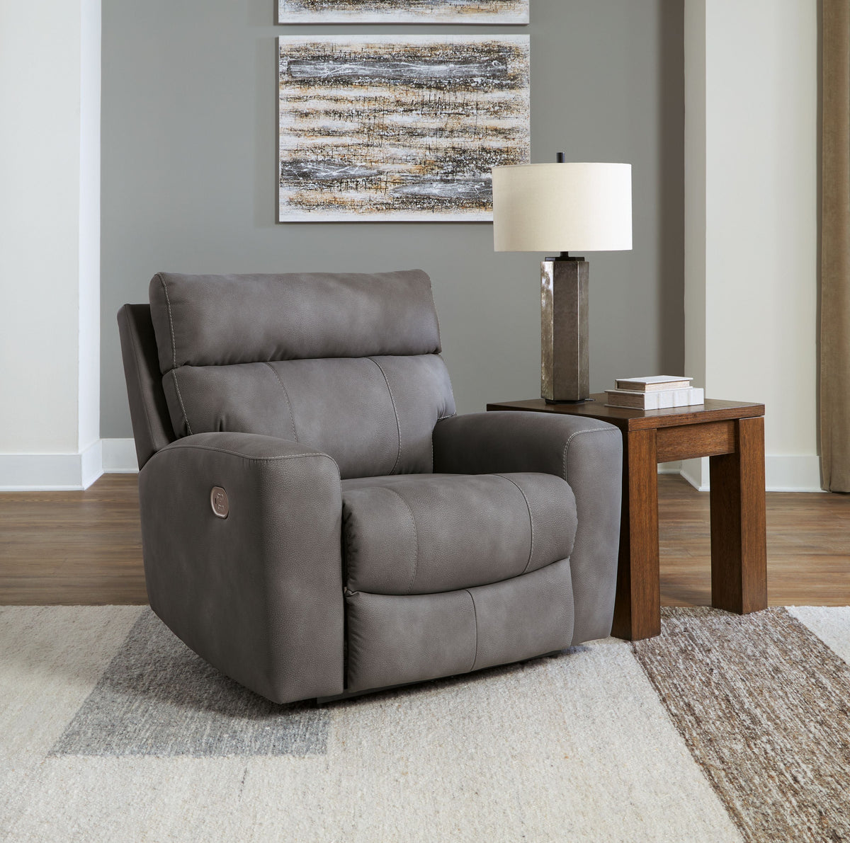 Next-Gen Durapella - Power Recliner With Adj Headrest