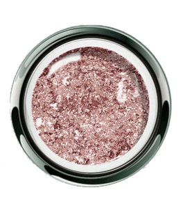 Akzentz - Gel Play - Glitz Rose Gold Leaf, 4g