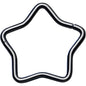 20G Seamless Hollow Star Nose Hoop Surgical Steel