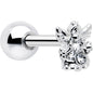 16G 1/4 Clear CZ Gem Fabulous Angel Cartilage Tragus Earring