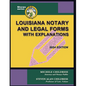 Louisiana Notary and Legal Forms with Explanations: 2024 Edition - Paperback