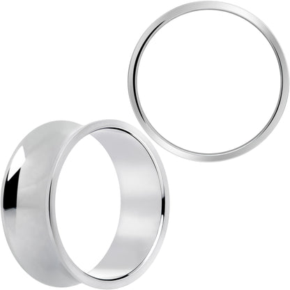 Hand Polished Thick Double Flare Tunnel Plug Set 6mm to 25mm