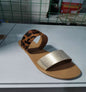 Slippers European and American plus size color sandals