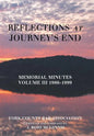Reflections at Journey's End: Memorial Minutes Volume Iii 1980-1999 - Hardcover