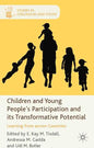 Children and Young People's Participation and Its Transformative Potential: Learning from Across Countries - Hardcover