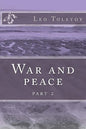 War and peace: part 2 - Paperback