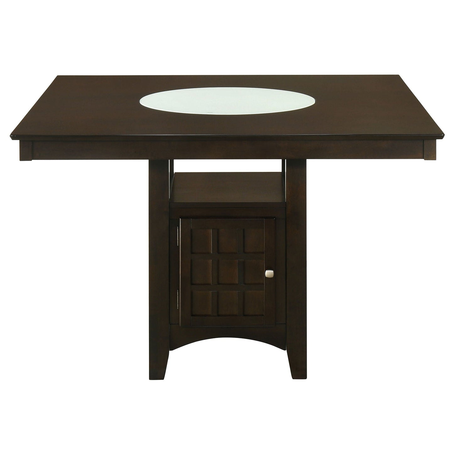 Gabriel 5-piece Square Counter Height Dining Set Cappuccino