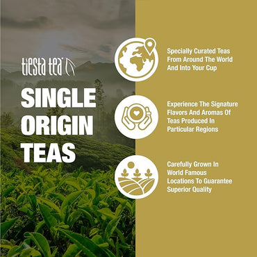 Tiesta Tea Silver Needle White Tea – Premium Loose Leaf, Single-Origin from China | Pure Unblended Low-Caffeine Tea | Hot or Cold Brew | 12oz Resealable Bulk Pouch | Brews 200 Cups