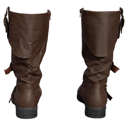 Caribbean Pirate Halloween Cosplay Unisex Costume Boots