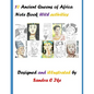 10 Ancient Queens of Africa Note Book with Activities - Paperback