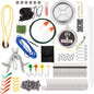 Ready Hour Fishing & Hunting Kit (127 Pieces) - Complete Survival Gear Kit for Emergency Preparedness, Camping, and Outdoor Survival - Compact, All-in-One Wilderness Survival Set