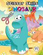 Scissor Skills Dinosaur: Cutting And Pasting Practice Book For preschoolers Ages 3 And up (practicing cutting with scissors) - Paperback