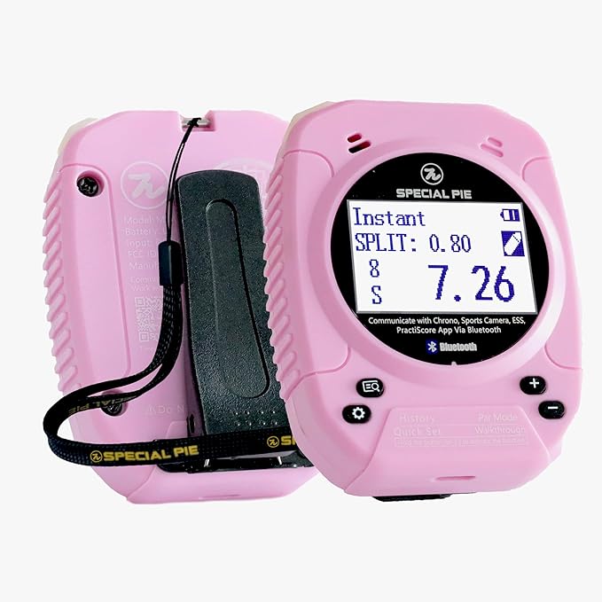 Shot Timer for Shooting - Upgraded Shooting Timer for Training & Dry Fire Practice, Loud Buzzer and Auto-Backlight, Ideal for IPSC, IDPA, USPSA