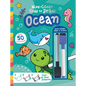 Wipe-Clean How to Draw Ocean - Hardcover