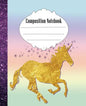 Composition Notebook: Fun Unicorn Composition Notebook Wide Ruled 7.5 x 9.25 in, 100 pages book for kids, teens, students and gifts - Paperback