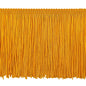 Trims by the Yard 6" Chainette Fringe Trim Polyester Decorative Flag Gold 10yd
