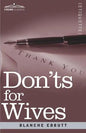 Don'ts for Wives - Paperback
