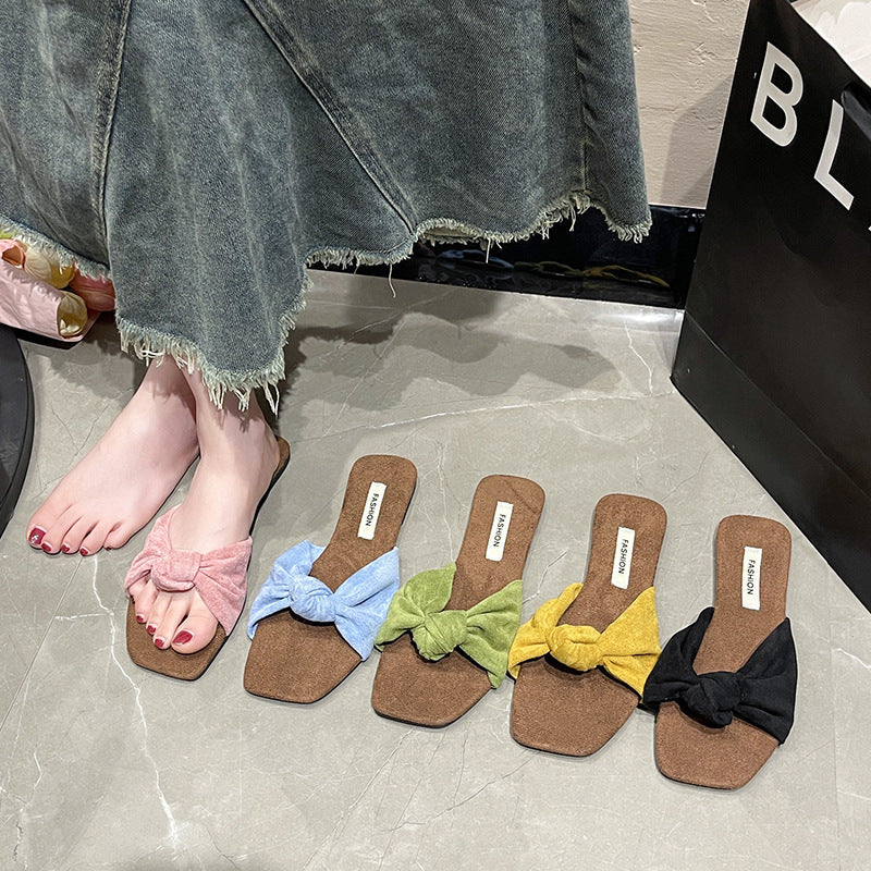 Suede Sandals For Women New Summer Style