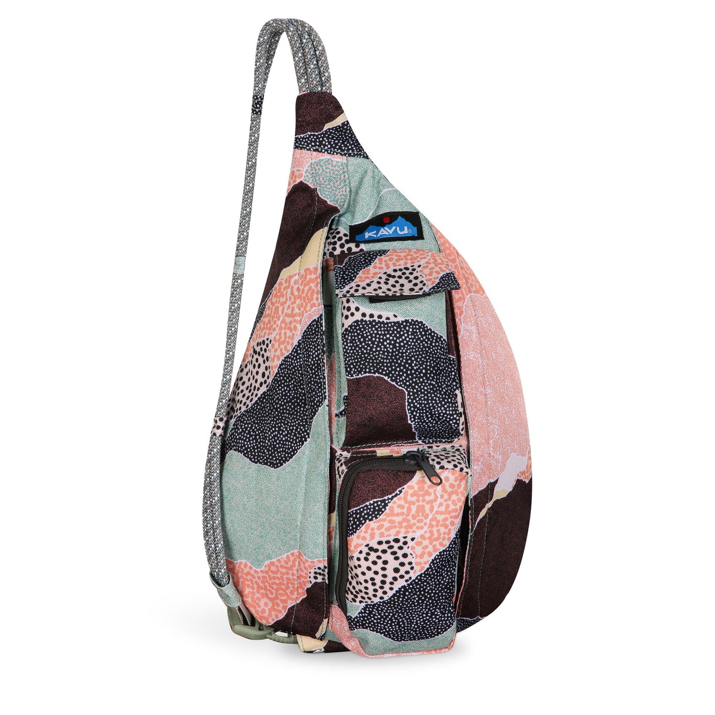 Mini Rope Sling Pack Adjustable Crossbody Bag for Women
