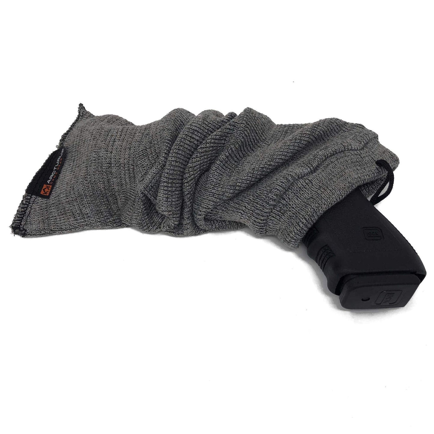 Arcturus Silicone-Treated Handgun Socks - Wide, Flexible Design (3" x 16") Easily Fits Your Pistol or Revolver.