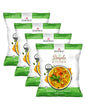 Simple Kitchen Garden Vegetable Soup Mix - 17 Servings for Meal Prep, Gluten Free, Vegetarian, Dehydrated & Freeze Dried Survival Food for Camping Meals, Backpacking & Hiking, Survival Kit, Pack of 4