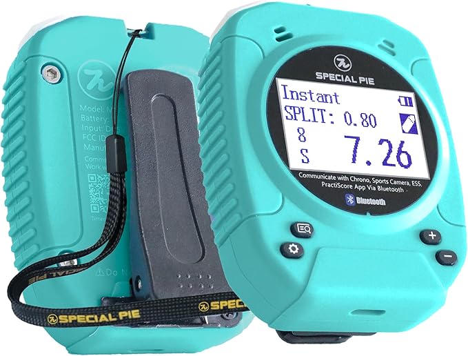 Shot Timer for Shooting - Upgraded Shooting Timer for Training & Dry Fire Practice, Loud Buzzer and Auto-Backlight, Ideal for IPSC, IDPA, USPSA