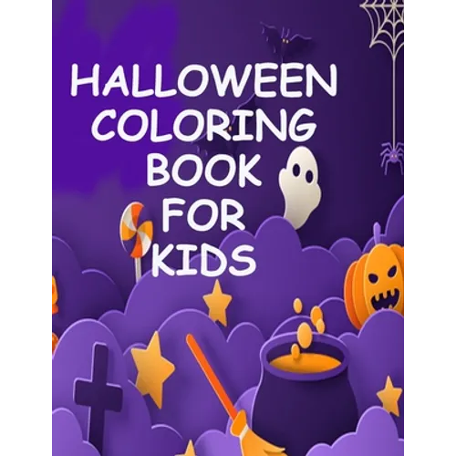 Halloween coloring book for kids: Dover coloring book - Paperback