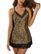 Satin Lace Chemise Nightgown - Sexy Lingerie Sleepwear for Women S-4XL