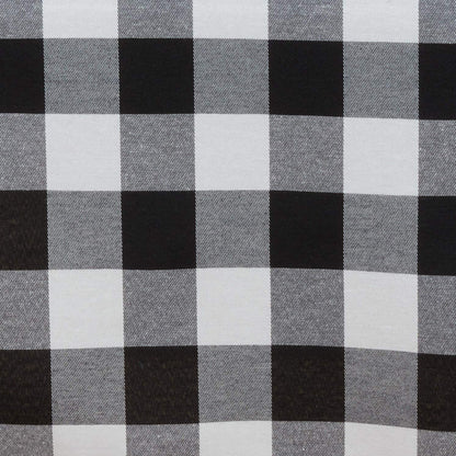 Fennco Styles Buffalo Plaid Collection Classic Checked Cotton Blend Table Linens