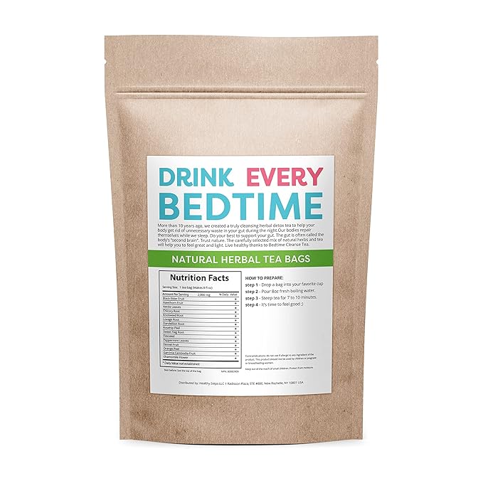 14 Day Teatox: Detox Skinny Herb Tea - Effective Detox Tea - Helps with Bloating and Constipation - Supports Body Cleanse - 100% NATURAL