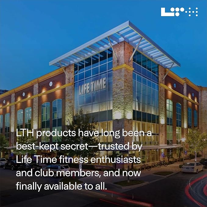LTH Vital Vegan Protein - Trusted by Life Time Fitness Members - Plant-Based Protein Powder Made from Pea Protein - Supports a Healthy Immune System - Dairy Free & Soy Free - Vanilla, 30 Servings