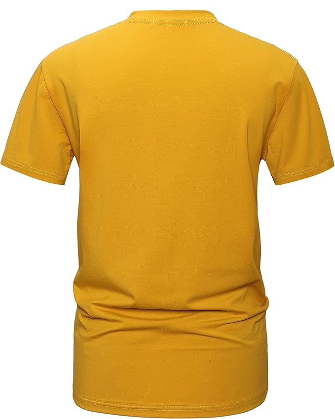 VEIISAR Premium V Neck T Shirts for Men - Modern Fitted Tees Vneck Undershirts