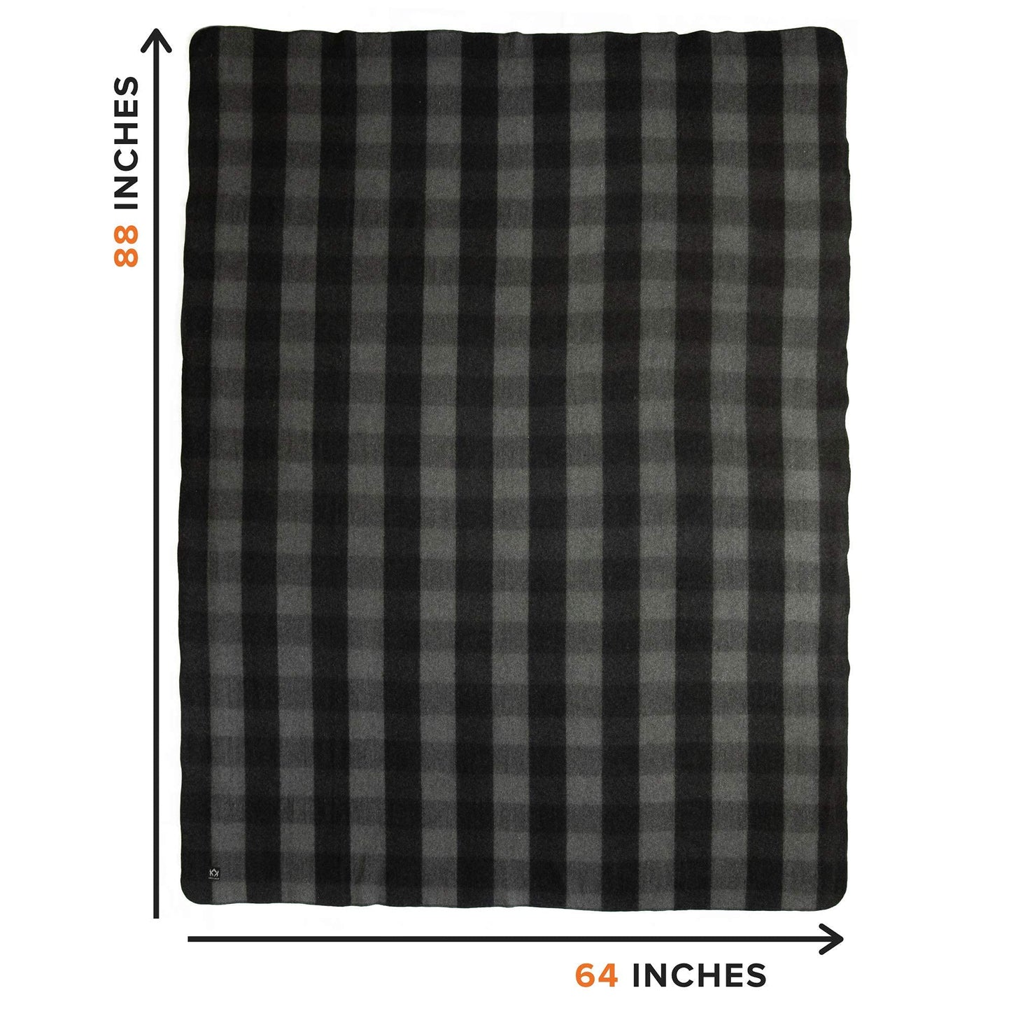 Arcturus Military Wool Blanket - Warm, Thick, Washable - Great for Outdoors, Camping, Stadium Blanket, Picnics, Travel - Car & Bushcraft Survival Kits
