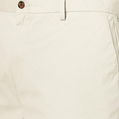 Amazon Essentials Men's Classic-Fit Flat-Front Chino Pant Stone Size 35x34