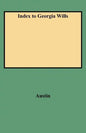 Index to Georgia Wills - Paperback