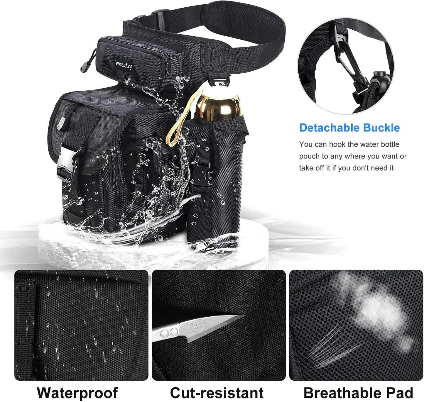 Jueachy Drop Leg Bag+Jueachy Chest Bag