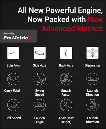 Voice Caddie SC4 PRO Golf Launch Monitor & 3D Driving Range Simulator for Indoor and Outdoor Use | Portable Golf Swing Analyzer & Tracker with Built-in Screen | No Fees