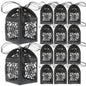 BESTOYARD Halloween Hollow Die-Cut Candy Boxes Black 8.27x4.53in 50pcs
