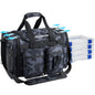 PLUSINNO Tackle Bag - Expandable Fishing Bag for Saltwater & Freshwater - Water Resistant Fishing Gear Shoulder Bag For Men, All-purpose Carrying Bags for Outdoors