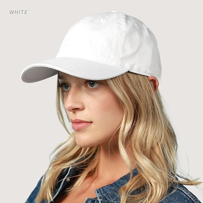 CHOK.LIDS Everyday Premium Dad Hat Unisex Cotton Baseball Cap for Men and Women Adjustable Lightweight Polo Style Curved Brim