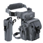 Jueachy Drop Leg Bag for Men Tactical Metal Detecting Thigh Pack with Water Bottle Pouch