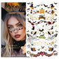 Cardiyar Glitter Freckles 24PCS Waterproof Gold Temporary Face Tattoos