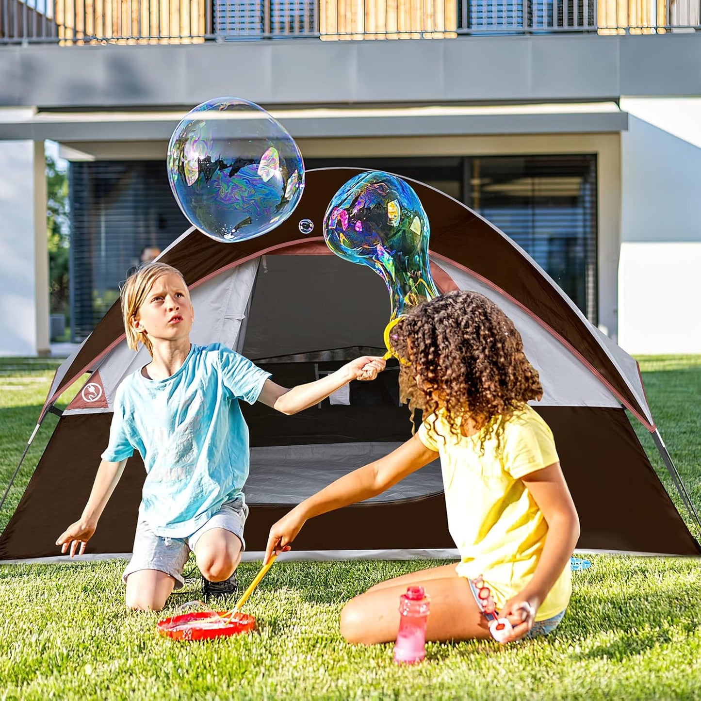 UNP Camping Shower Tent and 2 Person Camping Tent for Hiking Outdoor Fishing Portable
