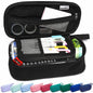 Large Pencil Case 1800ml - Heavy Duty Canvas School Supplies Organizer for Kids Students